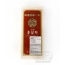 고려 홍삼차 목함 50개입 Thé au Ginseng Rouge en Boîte (3G*50P) 150G [Fine Natural] DDM 05.12.2025