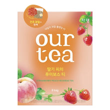 딸기 피치 루이보스 티 Thé Rooibos à la Fraise et Pêche 149.6G (18.7G*8T) [Jardin]