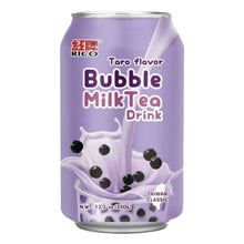 타로 맛 버블 밀크티 Bubblle Milk Tea au Taro 340ML [Rico] DDM 15.01.2027