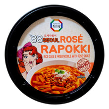 수라상 88 로제 라볶이 컵 Tteokbokki Ramen Rosé Coréen 185G [Surasang] DDM 12.08.2026