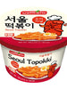 서울 떡볶이 오리지날 Tteokbokki Saveur Douce et Épicée en Bol 142G [Wellheim] DDM 09.10.2024