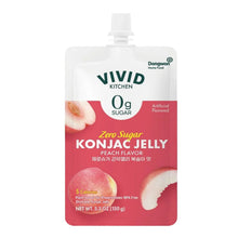 Gelée de konjac à la pêche sans sucre Vivid Kitchen DONGWON 150 g en sachet