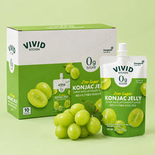 Valeurs nutritionnelles et ingrédients de la gelée de konjac Shine Muscat sans sucre Vivid Kitchen DONGWON 150 g