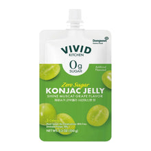 Gelée de konjac au raisin Shine Muscat sans sucre Vivid Kitchen DONGWON 150 g avec boîte et raisins frais