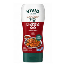 Sauce mala coréenne Vivid Kitchen Low Sugar 320g, sauce mala épicée allégée en sucre pour cuisine coréenne et plats asiatiques