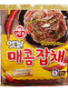 옛날 매콤 잡채 Yetnal Japchae Ramen épicé 77.5G [Ottogi]