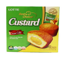 카스타드 12개입 Gâteau au Custard (12pcs) 276G [Lotte]