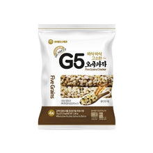 오곡 쌀과자 Ogok Ssal Gwaja Snack Cinq Grains Soufflé 70G [Mammos]