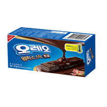 동서 오레오 웨하스 스틱초코 Oreo Biscuits gaufrettes au chocolat 75G [Dongsuh] DDM 10.02.2026