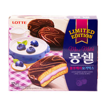 몽쉘 블루베리 요거믹스 Moncher Blueberry Yogourt Mix 360G [Lotte]