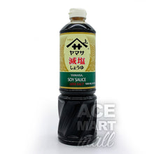 Yamasa Less Salt Soy Sauce Plastic Bottle 1L Front