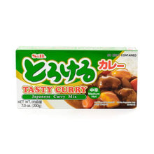 Torokeru Curry en Cube Moins Épicé Med.Hot 200G [S&B] DDM 16.09.2026