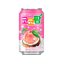 코코팜 피치핑크 복숭아 Cocopalm Boisson de Pêche 340ML [Haitai] DDM 31.07.2026