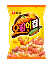 Ojingeo Gip Snack Goût Calamar 55G [Nongshim]