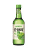 처음처럼 순하리 사과 Chum Churum Soonhari Soju Spiritueux de Pomme Corée du Sud 360ML 12% [Lotte]