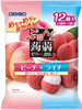 곤약젤리(복숭아,리치맛) Konnyaku Jelly Pouch Peach+Lychee 240G (20G*12P) [Orihiro]