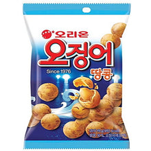 오징어 땅콩 Ojingeo Ttangkong Calmar Cacahouète Snack 98G [Orion]