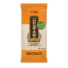진공숙성 소면 Jingong Suksung Somyeon Nouille de Blé 500G [Sempio]