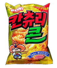 뉴 칸츄리콘 콘버터맛 New Country Corn Snack Saveur de Corn Butter 90G [Haitai] DLC 29.11.2025