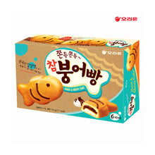 Jjondeukjjondeuk Cham Bungeoppang Gâteau au Haricot Rouge (Forme de Poisson) 6Pcs 175G [Orion]