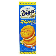 다이제 샌드 밀크크림 Sand Diget Milk Crème Biscuit 70G [Orion]