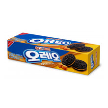 동서 오레오 솔티드 카라멜 초콜릿 샌드위치 쿠키 Oreo Caramel Chocolat Salé Biscuit Sandwich 100G [Dongsuh]