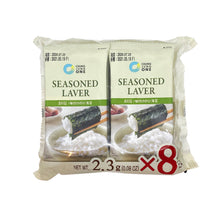 도시락 조미김 8개입 Dosirak Petits Feuilles d’Algues Assaisonnées (2.3G*8P) 18.4G [Chungjungone]