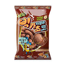 빅카라멜콘 초코 Big Caramel Corn Choco Snack 72G [Crown]