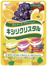 과일 사탕 Xylicrystal Fruits Assort 67G [Kasugai]