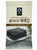 Chungjeongwon Gim Algue À L'Huile D'Olive Traditionnelle 13.5G (4.5G X 3)