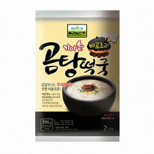 가마솥 곰탕떡국 2인분 Gamasot Gomtang Tteokguk Soupe au Bœuf et Pâte de Riz pour 2 Pers 396G [Chilkab]