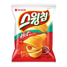 Swing Chip Saveur de Pate de Piment Rouge Sauté (Piquant) 60G [Orion] DLC 09.04.2026