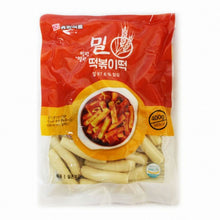 Fresh / 말랑말랑 밀떡볶이떡 Mil Tteokbokki Tteok Pâte de Blé Barrette 400G [Songhak] DLC 02.01.2025