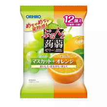 Orihiro Purun To Konnyaku Jelly Pouch Muscat+Orange 20G*12P 240G