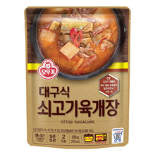 대구식 쇠고기 육개장 2인분 Retort Soupe de Bœuf Pimentée pour 2 Pers 500G [Ottogi] DDM 24.09.2025