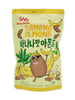 바나나맛 아몬드 Amande Saveur de banane 180G [Nutsholic]