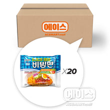 비빔면 수출용 1박스 Bibim Myeon Exportation 1Ct 20Pcs 130G [Paldo] DDM 17.05.2026