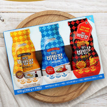 팔도 비빔장 3종 소스 Bibimjang 3 Sauce Bibim (200G*3P) 600G [Paldo]