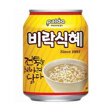비락 식혜 캔 Boisson Sucrée de Riz Fermentée Sikhye Canette 238ML [Paldo] DDM 27.03.2025