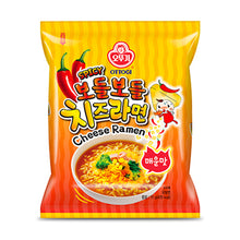 보들보들 치즈라면 매운맛 Cheese Ramen Épicé 111G [Ottogi]