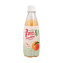 쿨피스 톡! 복숭아맛 Coolpis Tok Boisson Pétillante Saveur de Pêche 340ML [Dongwon]