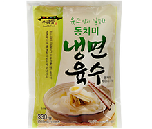 깔끔한 동치미 냉면육수 Kkalkkeumhan Bouillon Froid à Base de Navet Blanc pour Naengmyun 330ML [Chungwoolim]