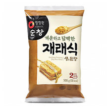 순창 재래식 생 된장 비닐팩 Sunchang Jaeraesik Doenjang Pâte de Soja en Sachet 500G [Chungjungone]