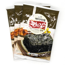 바다야채 재래 전장김 3개입 Badayachae Grandes Feuilles d’Algues Assaisonnées (30G*3P) 90G [Kwangcheonkim]