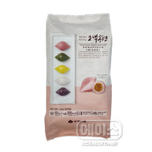 Frozen / 대두식품 해동해서 바로먹는 오색송편 Osaek Songpyeon Gâteau de Riz 5 Couleurs Surgelé 600g [Daedoo]