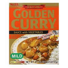 Golden Curry Sauce Vegetables Retort Mild 230G [S&B] DDM 23.02.2027