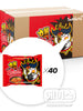 핵불닭볶음면 1박스 Haek Buldak Bokkeum Myeon 140G 1Ct 40Pcs [Samyang] DDM 07.01.2025