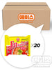 진라면 매운맛 Jin Ramen Épicé 120G 1Ct 20Pcs [Ottogi] DDM 04.07.2025