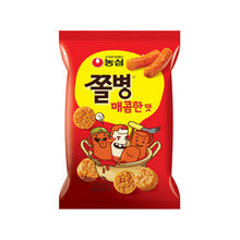 쫄병 매콤한맛 Jjolbyung Snack épicé 82G [Nongshim]