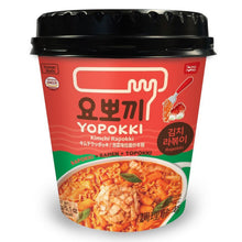 요뽀끼 김치 라볶이 컵 Kimchi Rabokki Cup Ramen en Bol 145G [Young Poong]